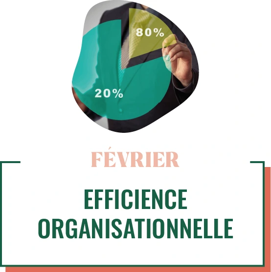 Action QVCT pour février : efficience organisationnelle