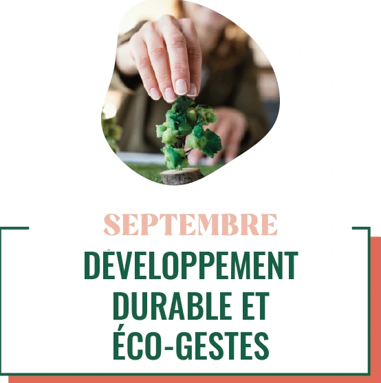 Planning QVCT pour septembre : développement durable et éco-gestes